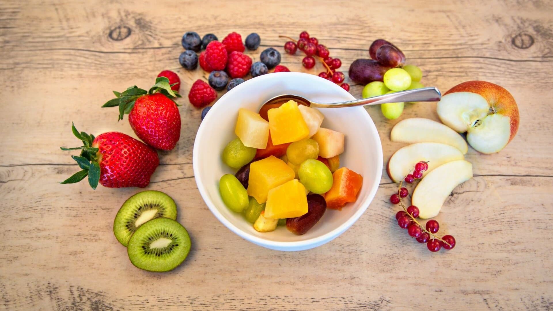 Frisches Obst am Büfett