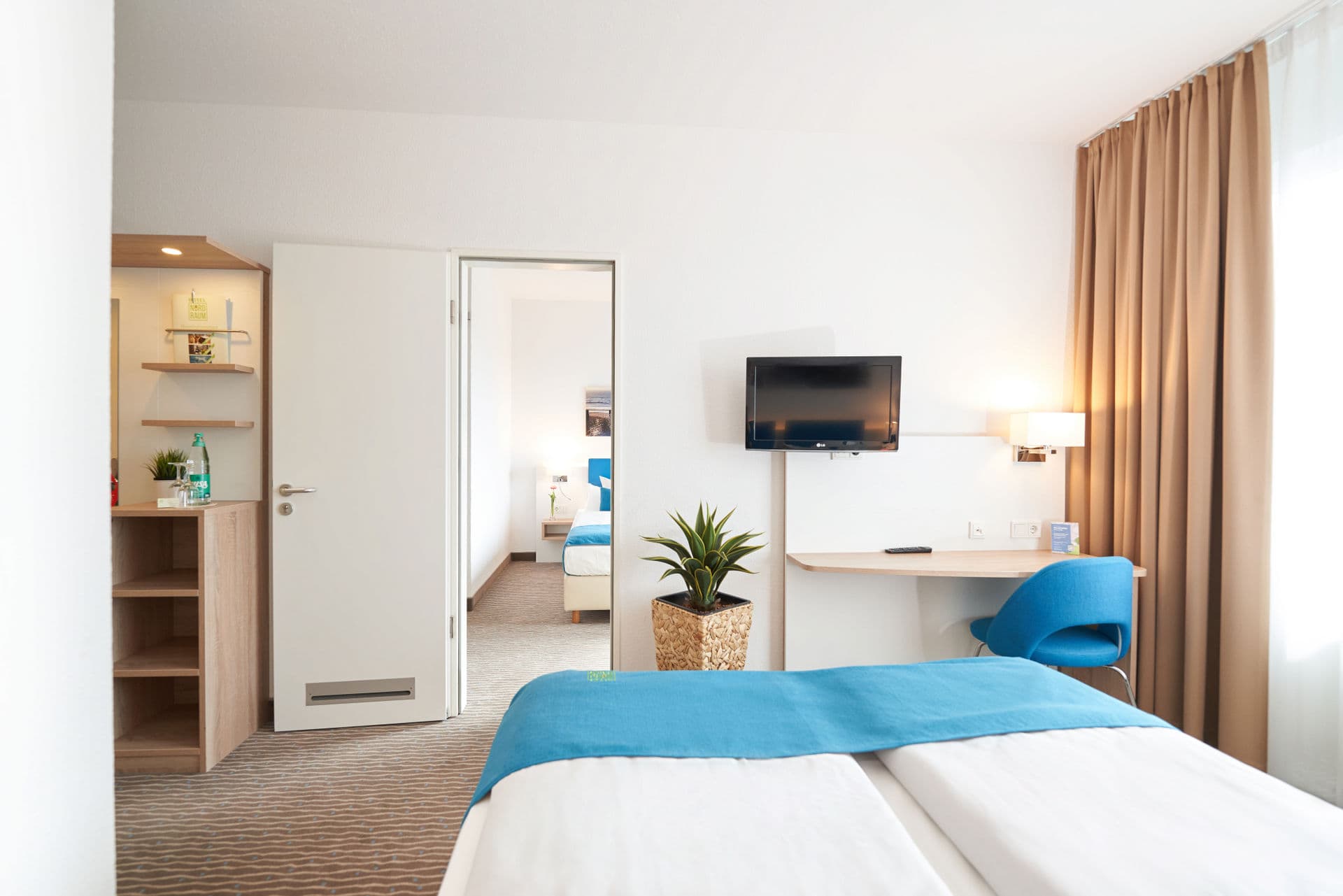 Familiekamer met verbindingsdeur in Hotel NordRaum