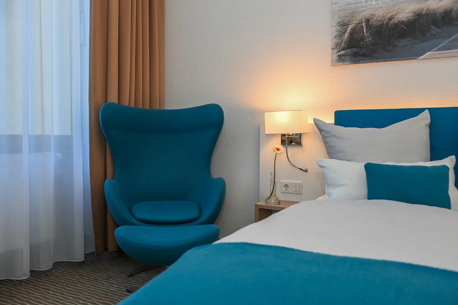 Comfort eenpersoonskamer in Hotel NordRaum