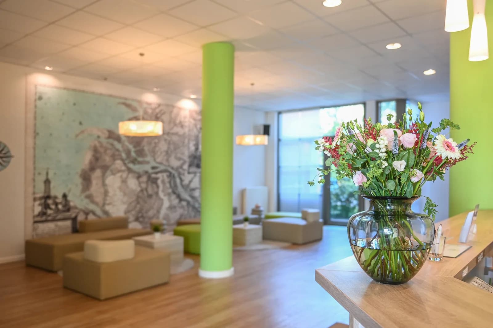 Lobby mit Sitzgruppe